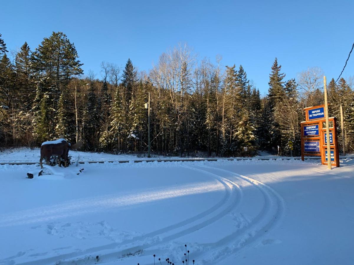 L'Auberge Refuge Du Trappeur Saint Mathieu Du Parc Luaran gambar