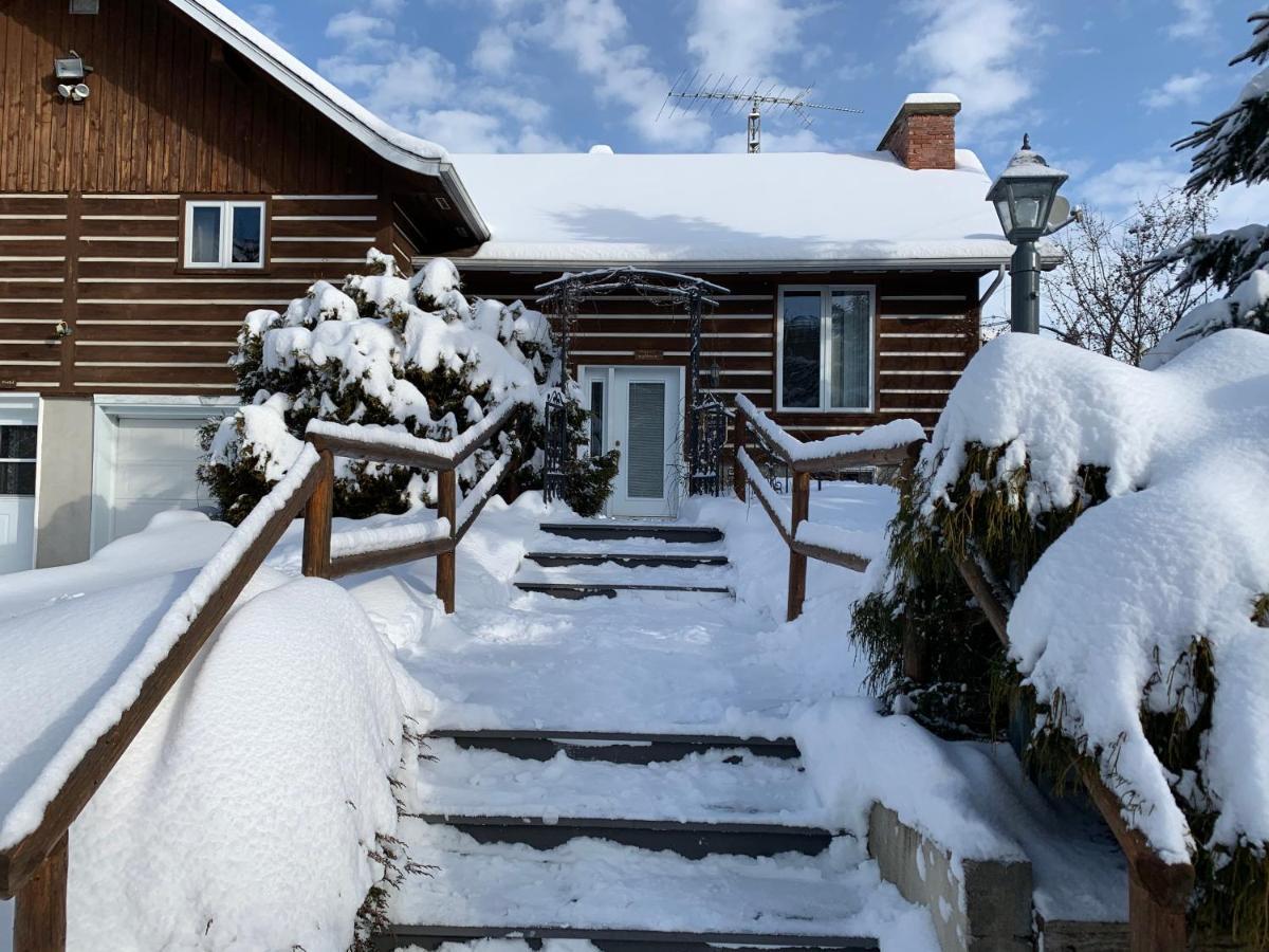 L'Auberge Refuge Du Trappeur Saint Mathieu Du Parc Luaran gambar