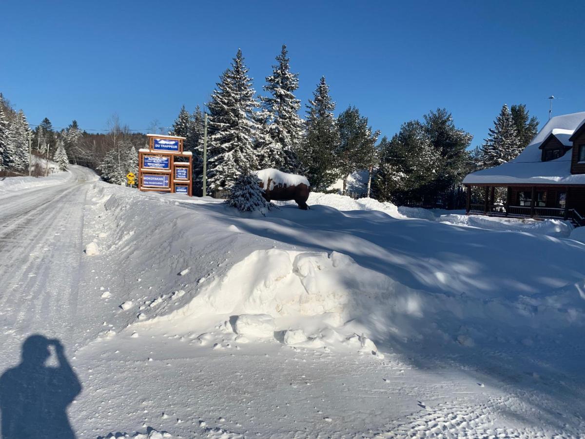 L'Auberge Refuge Du Trappeur Saint Mathieu Du Parc Luaran gambar